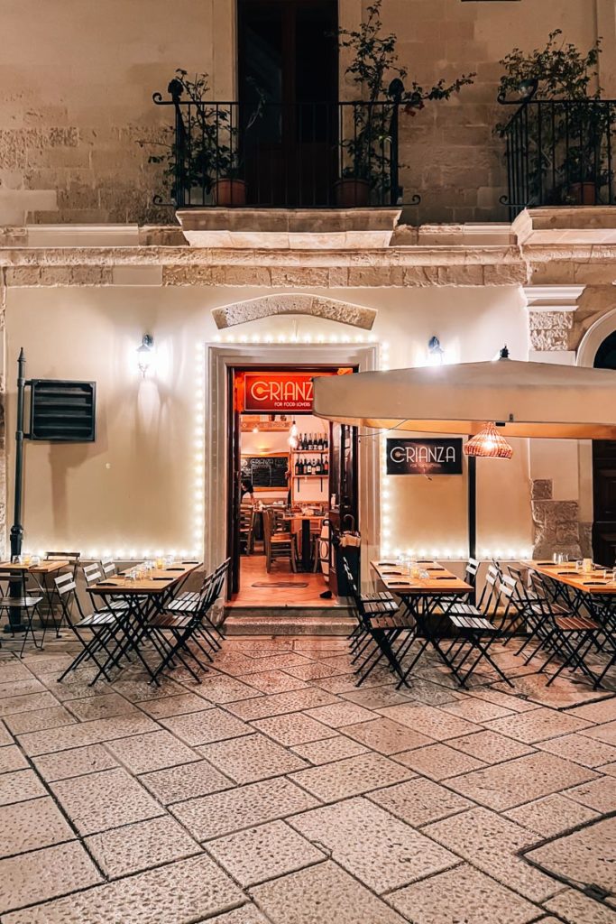 Lecce Restaurant Tips