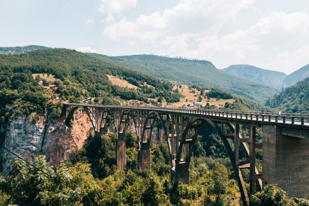 Brücke Tara Schlucht