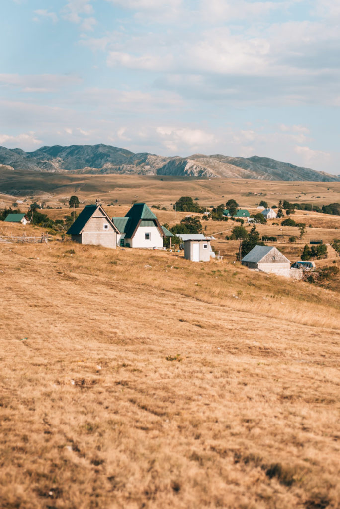 Durmitor Nationalpark Häuser