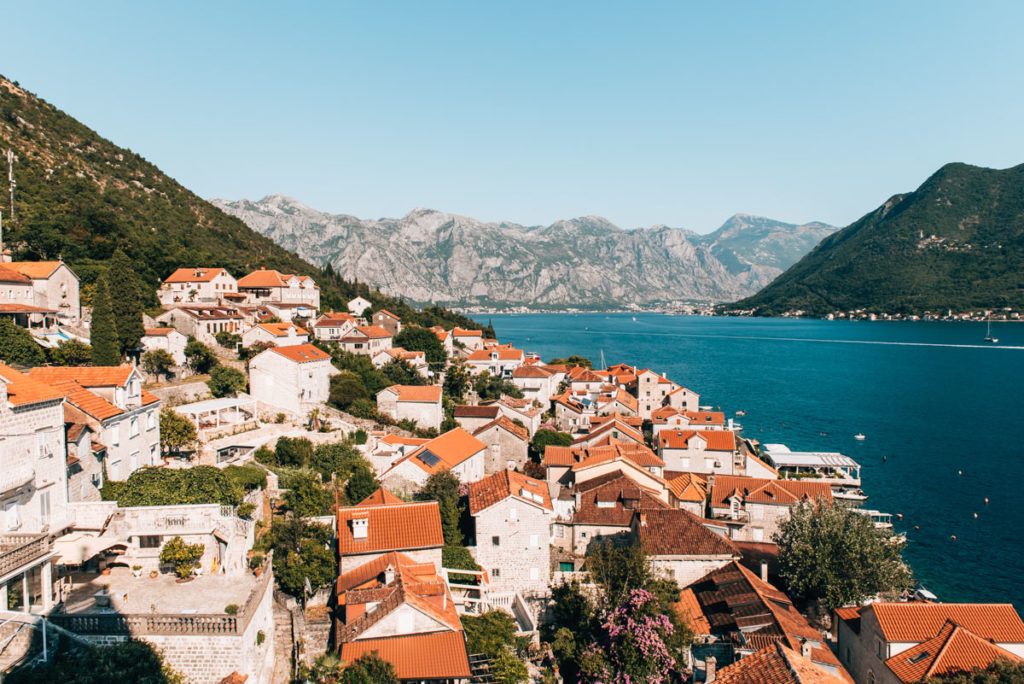Perast Aussichtspunkt