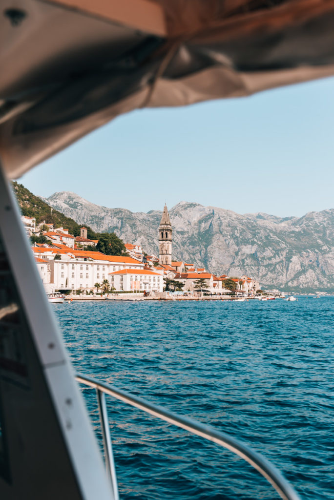 Perast Bootsfahrt