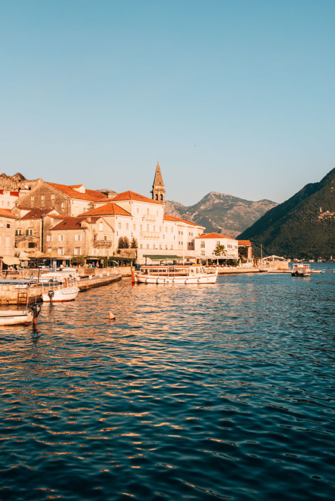 Perast Bucht von Kotor