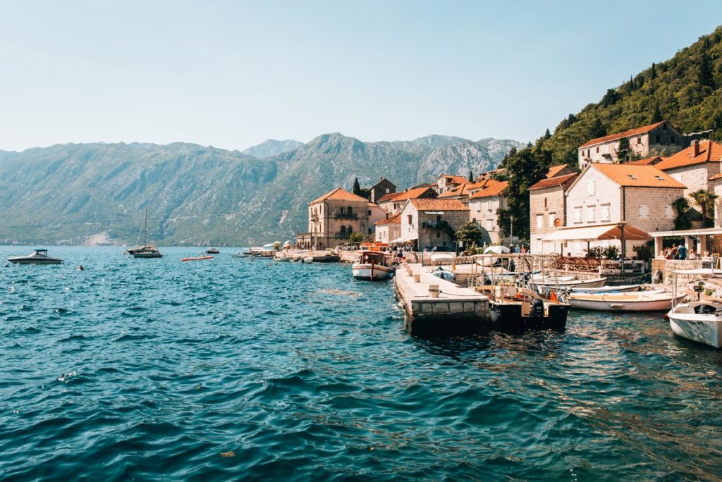 Perast Uferpromenade