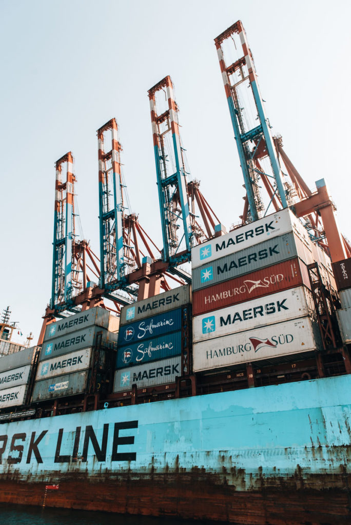 Hamburg Containerschiff