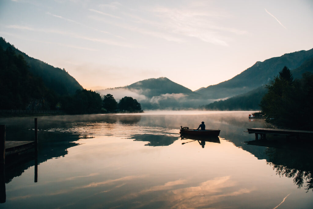 Sonnenaufgang Lunz am See
