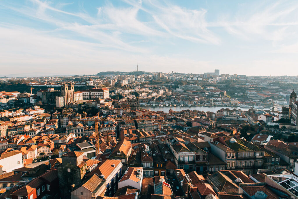 Torre dos Clerigos Ausblick