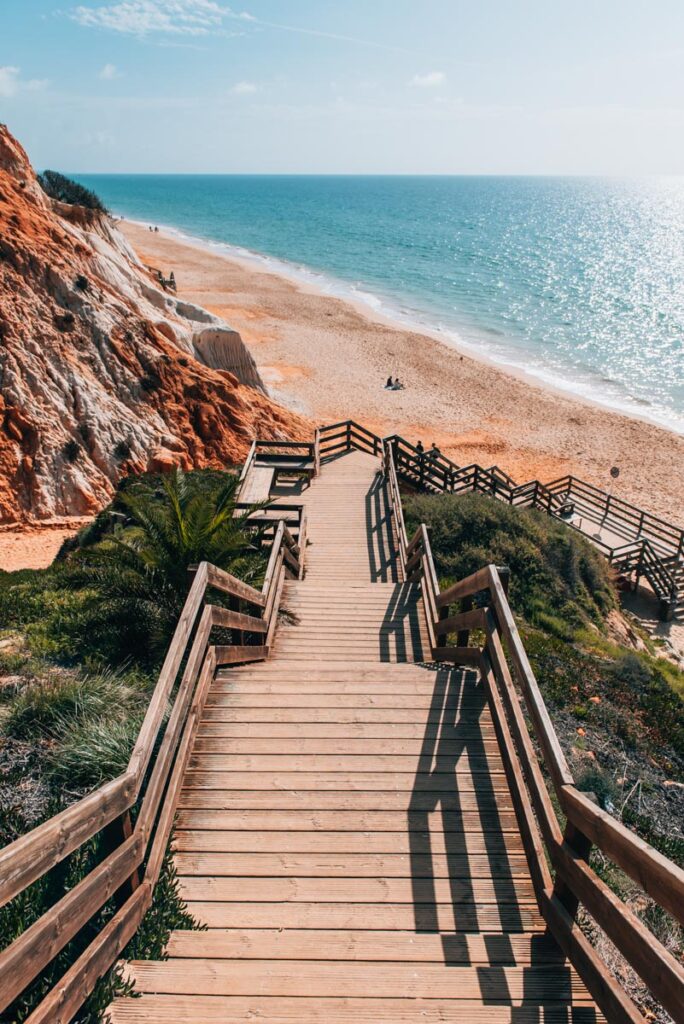 Algarve Praia da Falesia Tipps