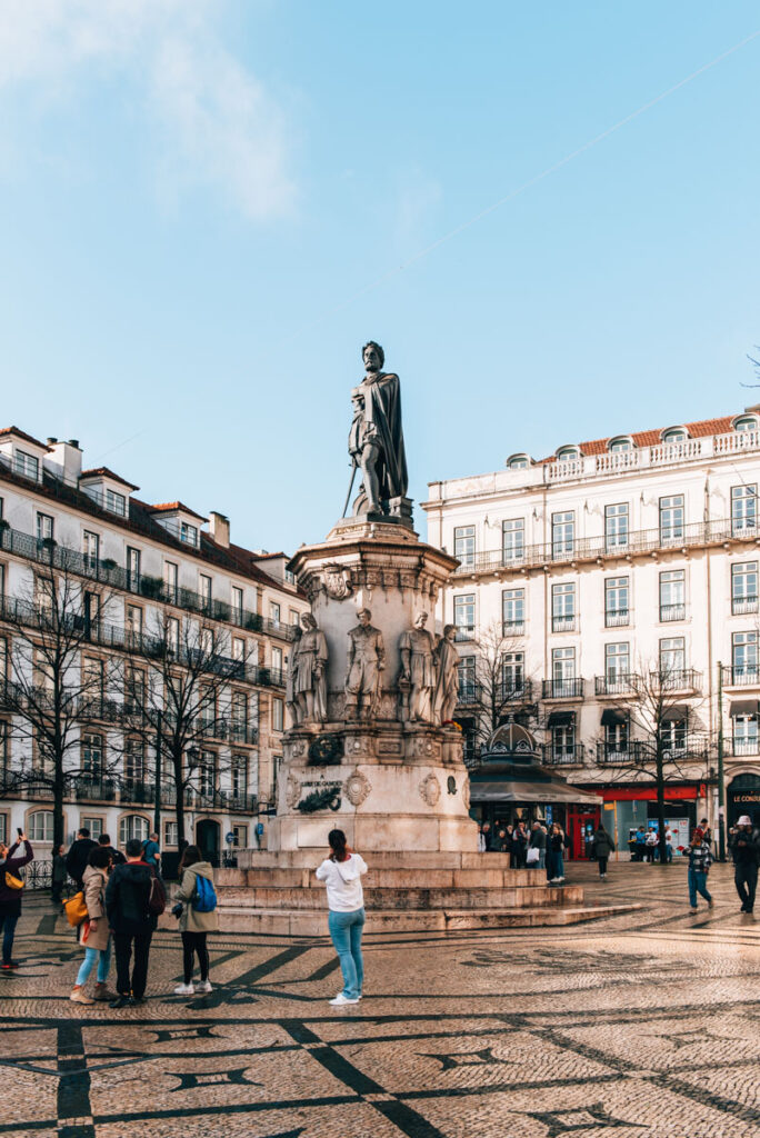 Praca Luis de Camoes Lisbon