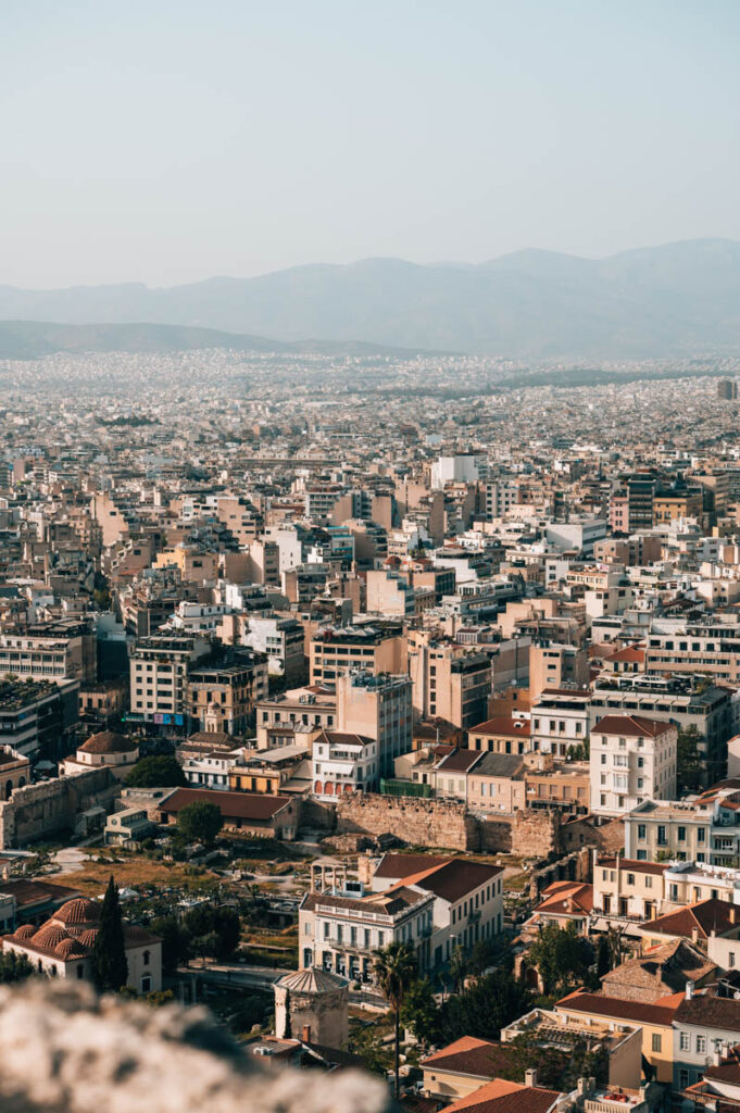 Akropolis Ausblick