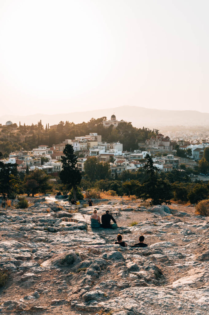 Areopag Hügel Athen