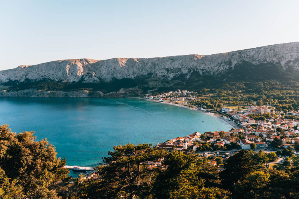 Krk Baska Aussichtspunkt