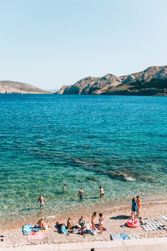 Krk Baska Strand