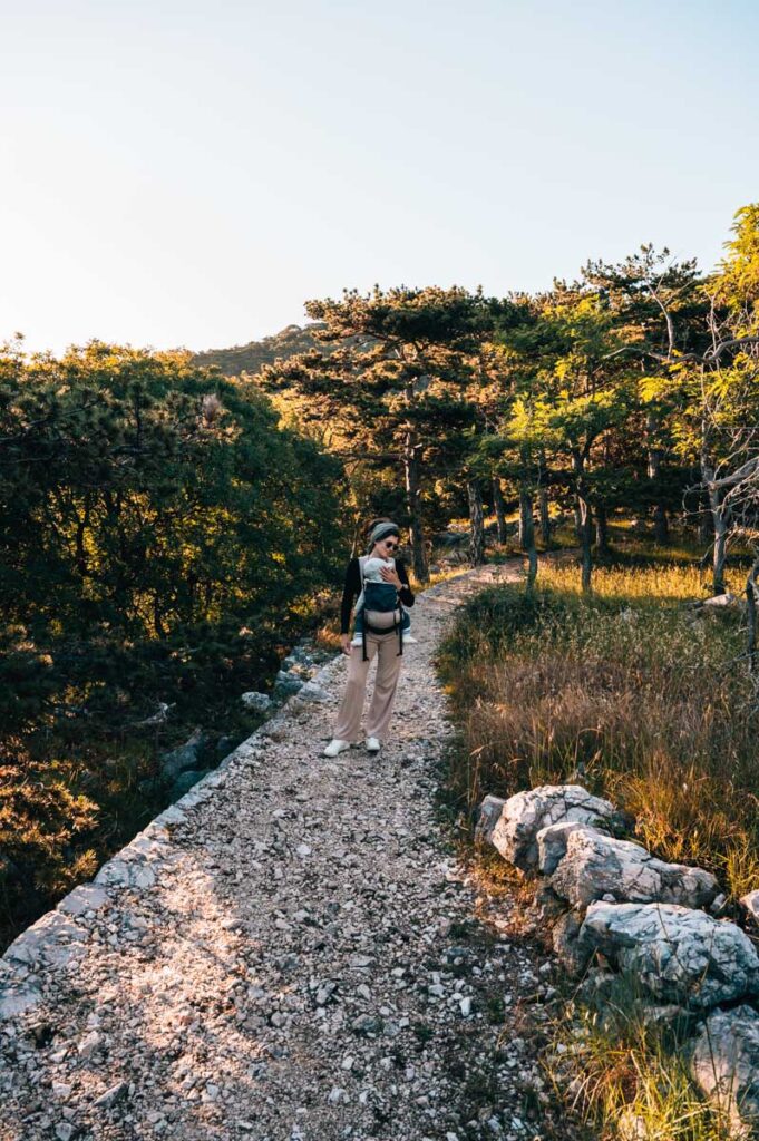 Krk Baska Wanderung