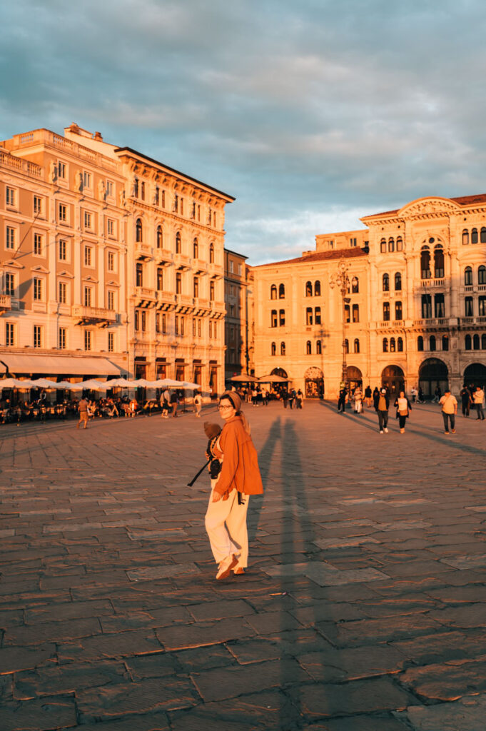 Triest Sonnenuntergang