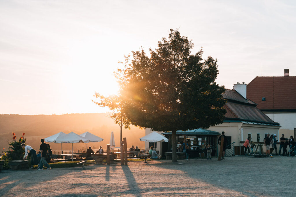 Znaim Sonnenuntergang