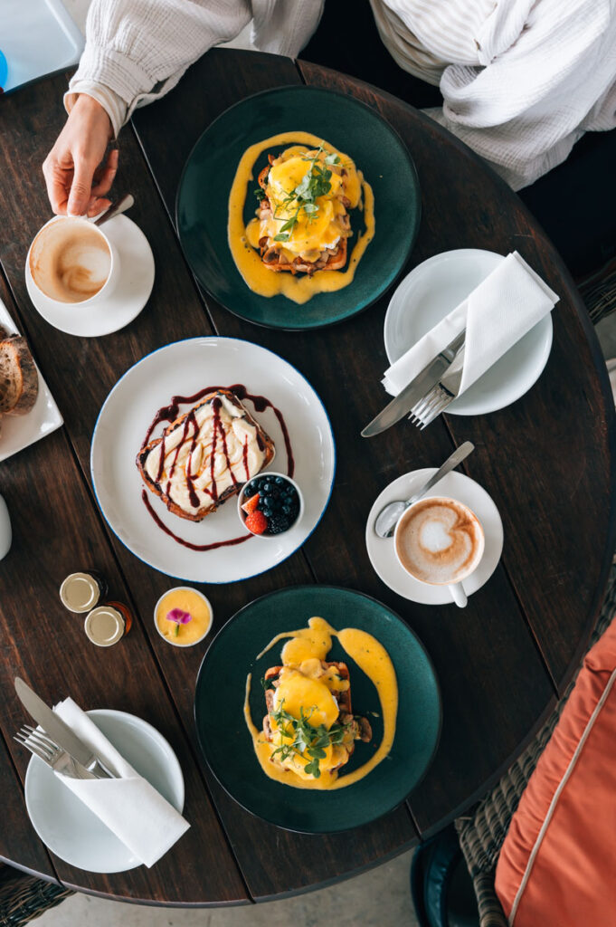 Franschhoek La Cotte Frühstück