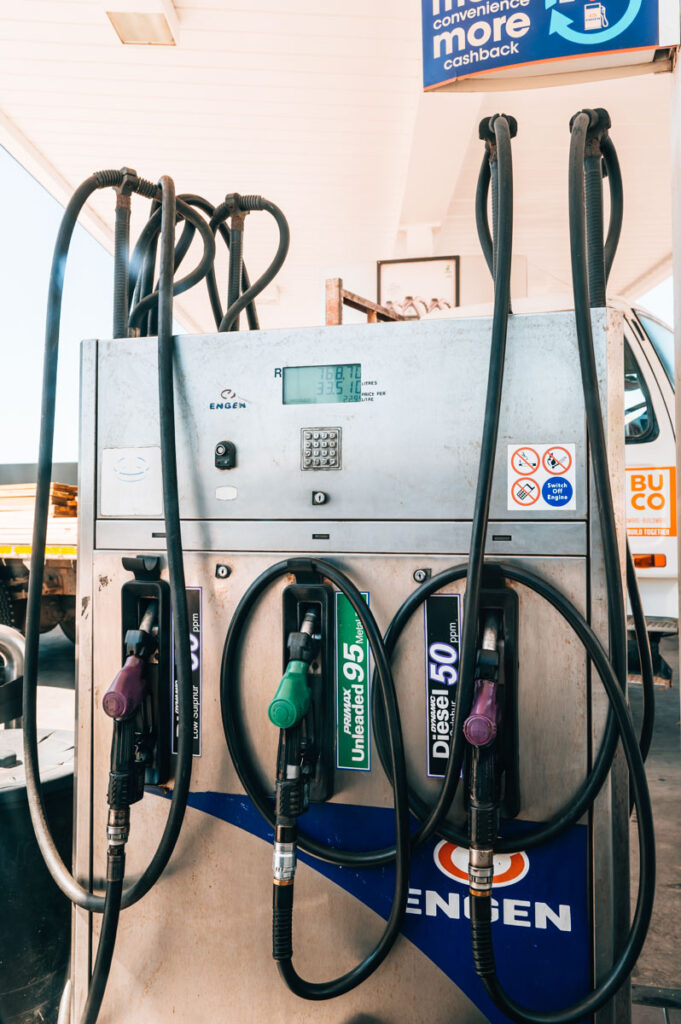Südafrika Tankstellen