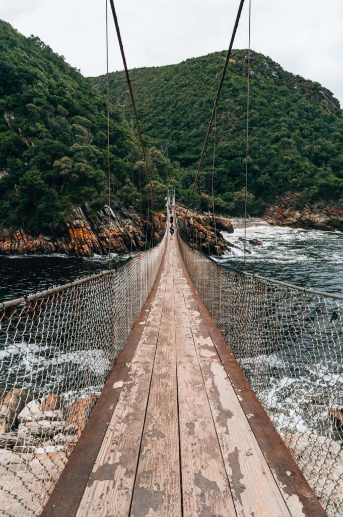 Tsitsikamma Nationalpark Hängebrücke