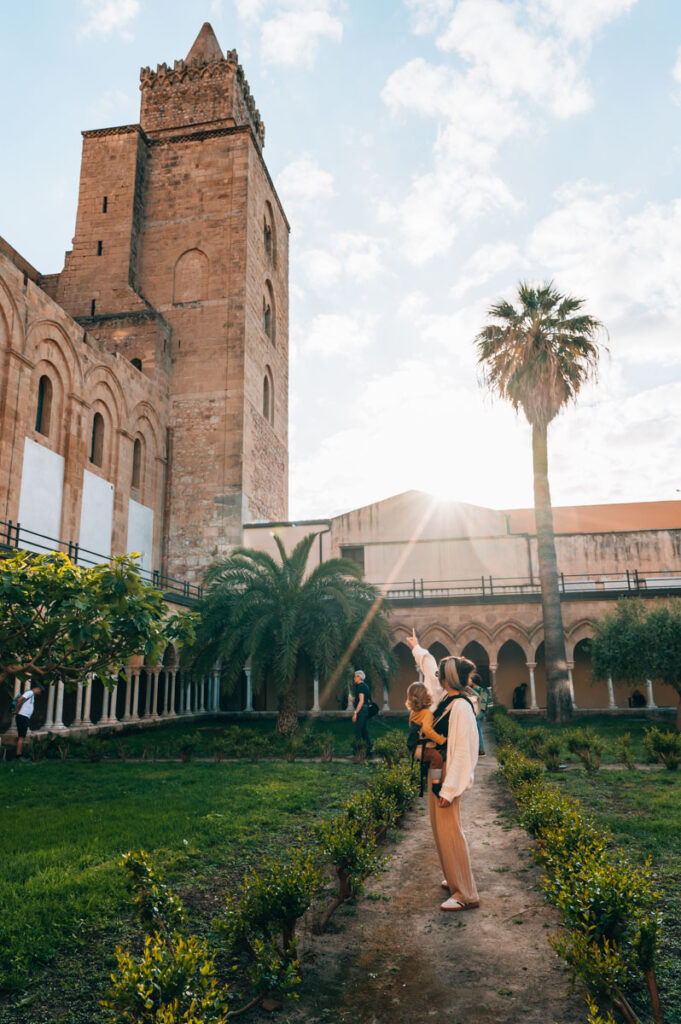 Cefalu Kathedrale Kreuzgang