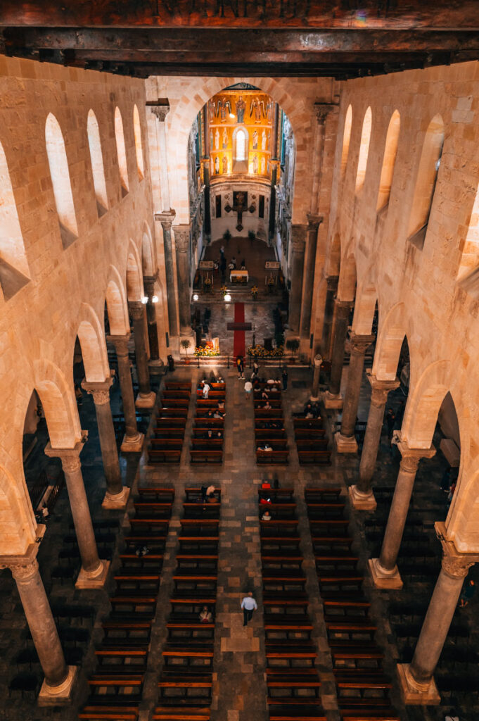 Cefalu Kathedrale Turmbesteigung