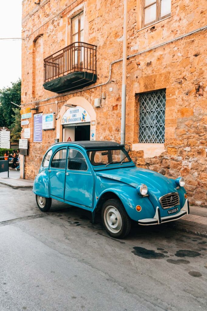 Cefalu Parkplatz