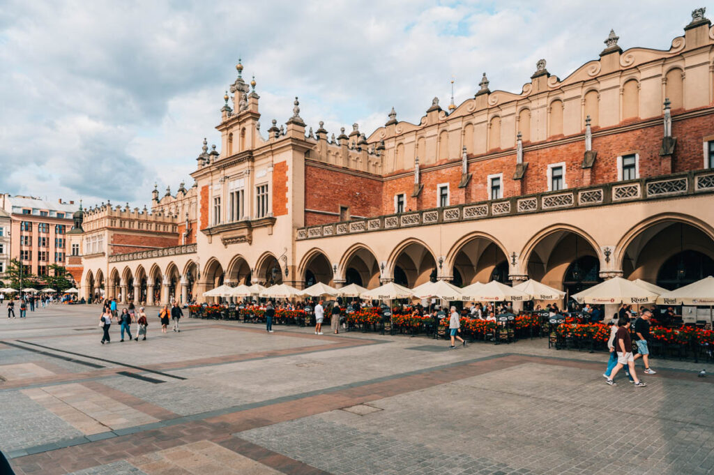 Krakau Polen Tuchhallen