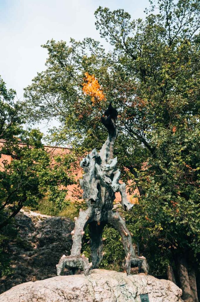 Krakau Wawel Drache