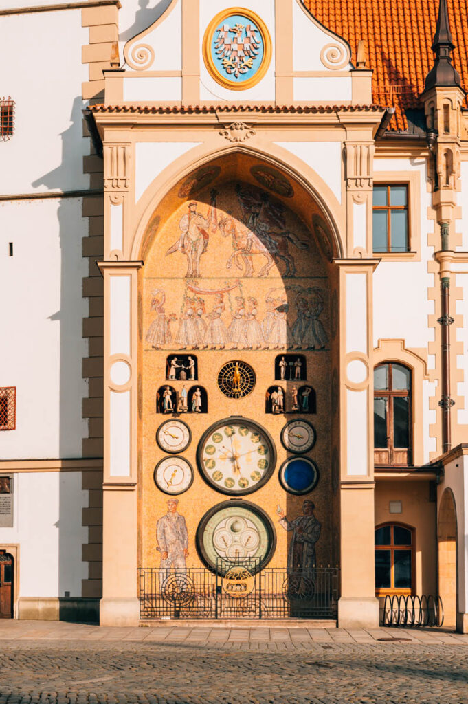 Olmütz Rathaus-Astronomische Uhr